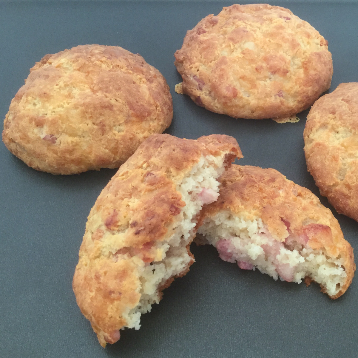 Petits pains aux lardons et fromage (sans gluten) Go Healthy With Bea