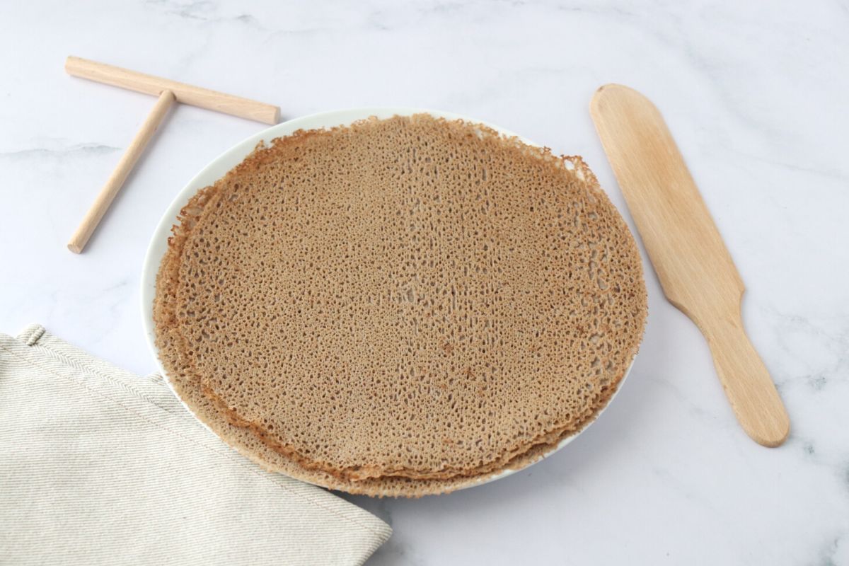 French buckwheat crepes