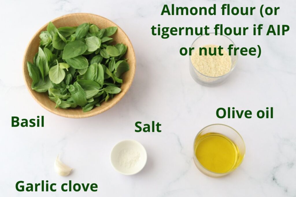 Basil Pesto Without Pine Nuts Go Healthy With Bea