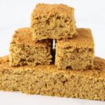 A pile of AIP cornbread pieces.